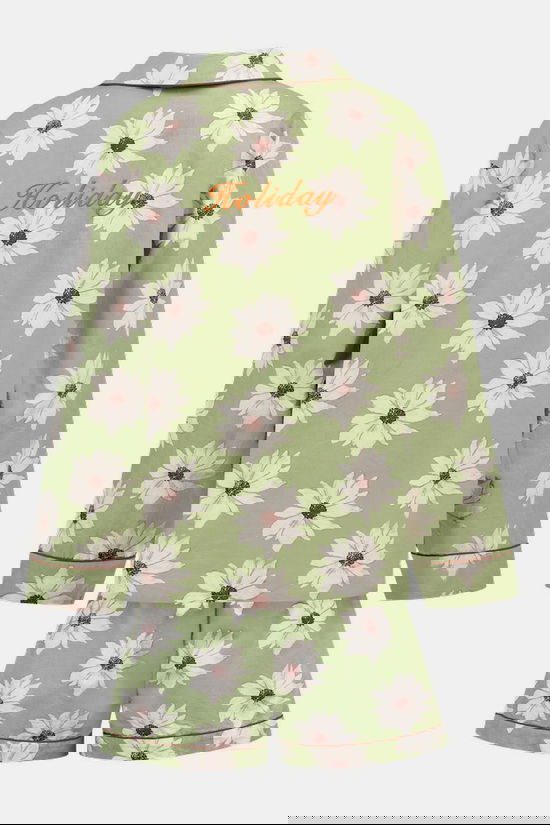 Anna+Nina Pyjama White Lotus Dreams Multicolour