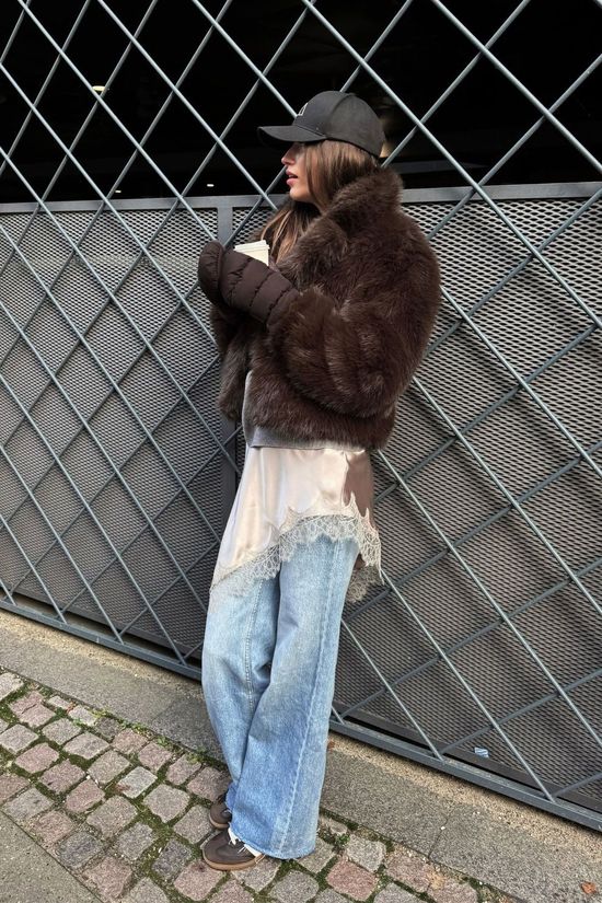 Markberg Moufles Caia Puffer Mitten Espresso Brown
