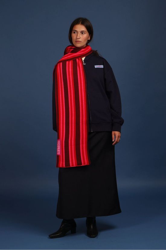 Figurati Sjaal Allegro Burgundy, Pink, Red