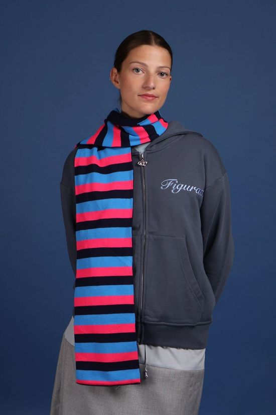 Figurati Sjaal Occhiolino Blue, Pink