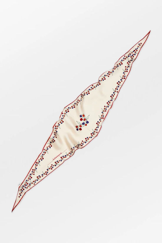 Becksöndergaard Écharpe Carna Diamond Scarf Birch White