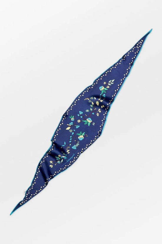 Becksöndergaard Écharpe Fairygard Diamond Scarf Navy Blazer