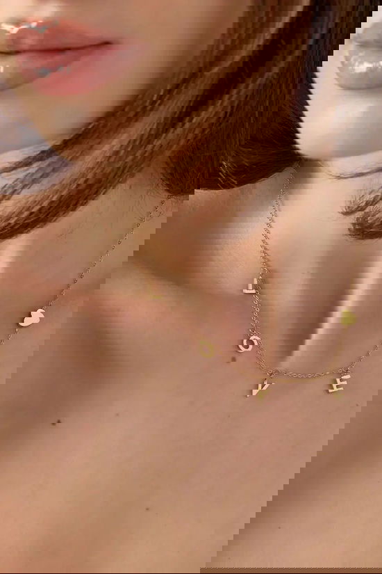 Juttu Ketting Love Goud