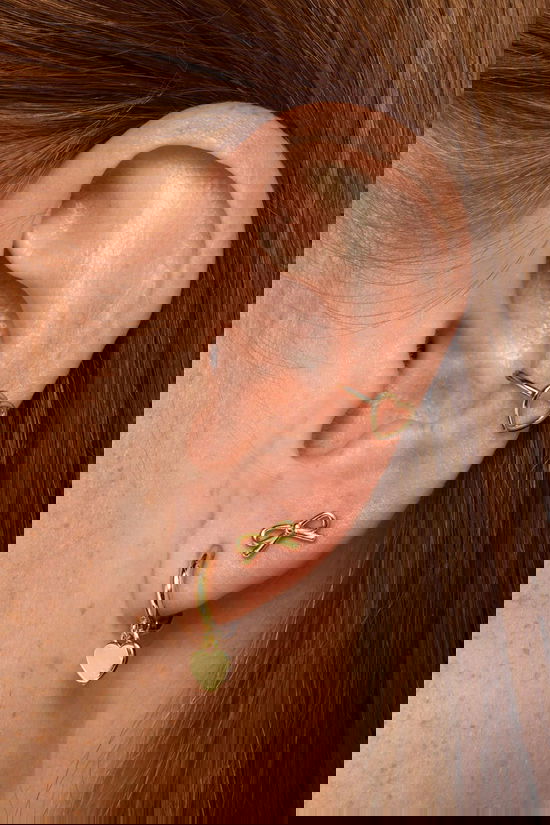 Timi Boucles D'Oreilles Juliette - Small Bow Stud Earrings Gold