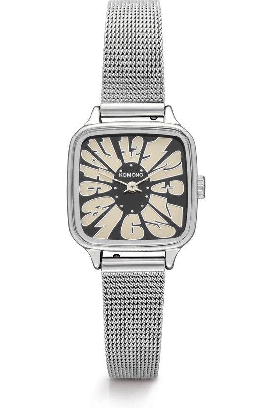 Komono Montre Kate Flower Double Silver