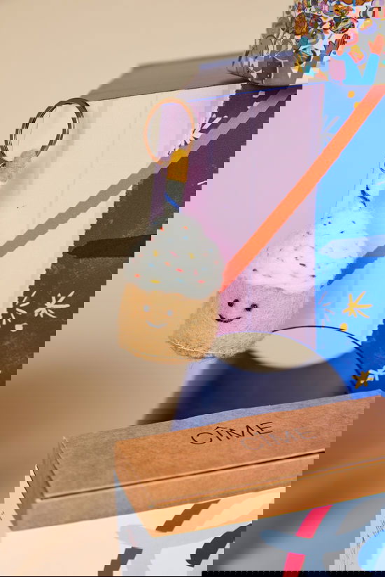 PERSON'ELLE Accessoire Celebration Cupcake Sleutelhanger Geen