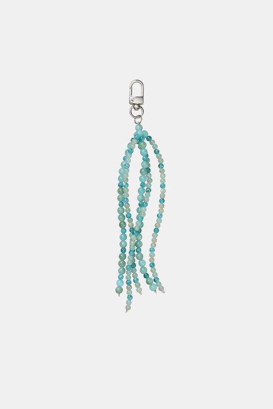 Becksöndergaard Accessoire Beaded Tassel Charm Antigua Blue