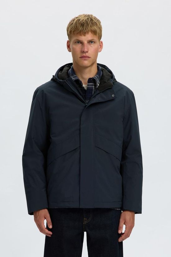 Selected Jas Slmforest Urban Tech Jacket Sky Captain