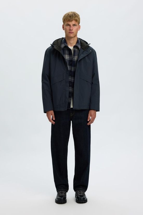 Selected Jas Slmforest Urban Tech Jacket Sky Captain