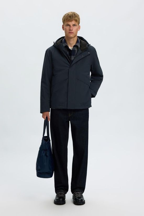 Selected Jas Slmforest Urban Tech Jacket Sky Captain