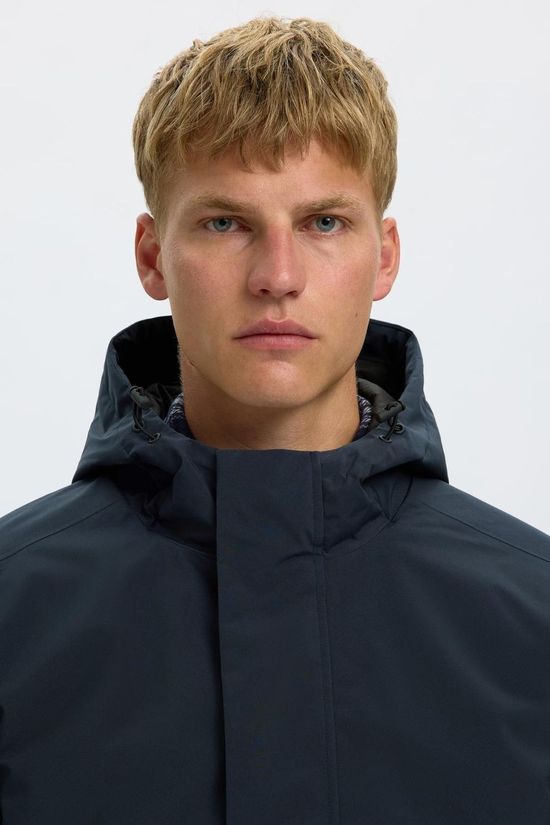 Selected Jas Slmforest Urban Tech Jacket Sky Captain