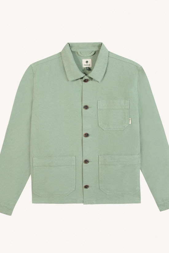Faguo Overhemd Lorge Outerwear Gre01