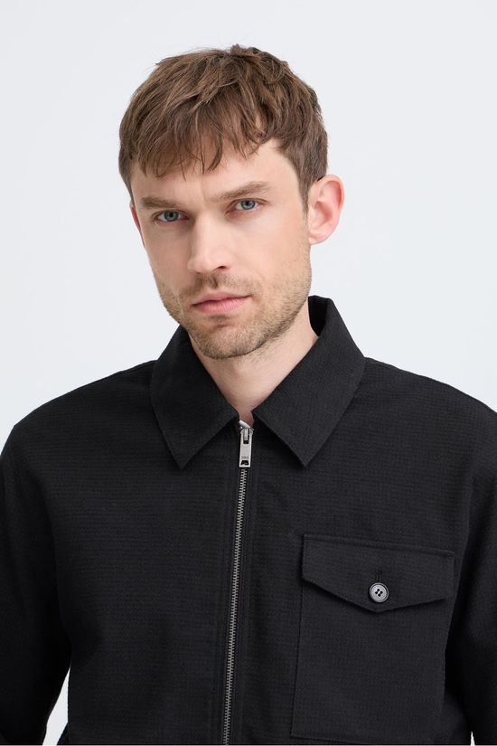 Casual Friday Chemise Cfflores 0308 Shacket Dark Navy