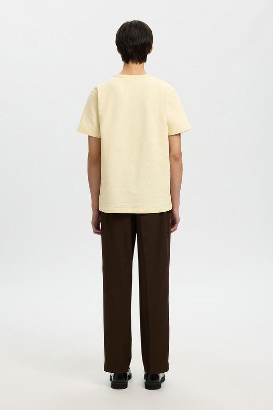 Selected T-Shirt Sander Seersucker Angora