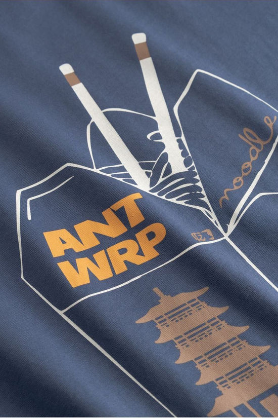 Antwrp T-Shirt Bts517-L001S Pacific Blue