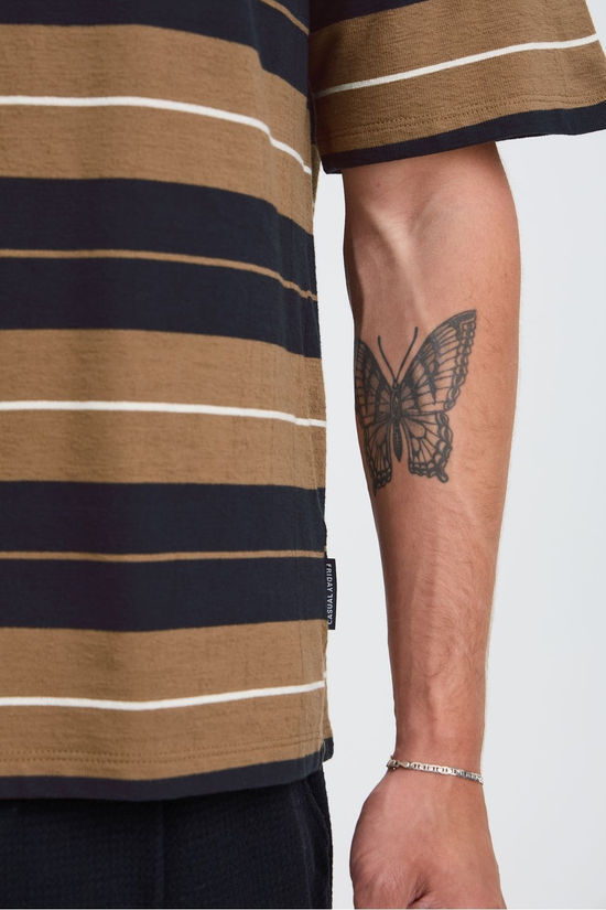 Casual Friday T-Shirt Cflimon T-Shirt Sepia