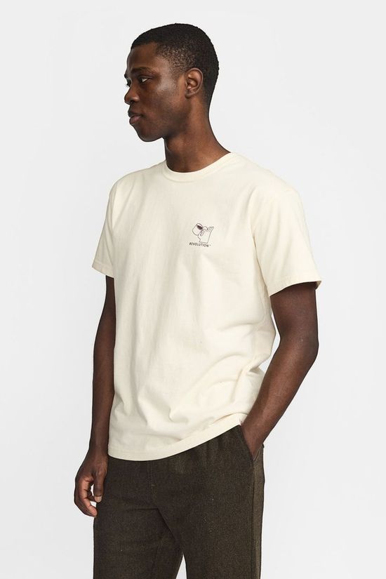 Revolution T-Shirt 1464 Ess Offwhite