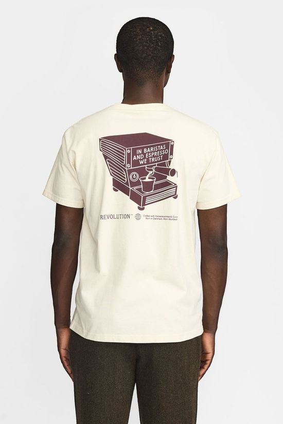 Revolution T-Shirt 1464 Ess Offwhite