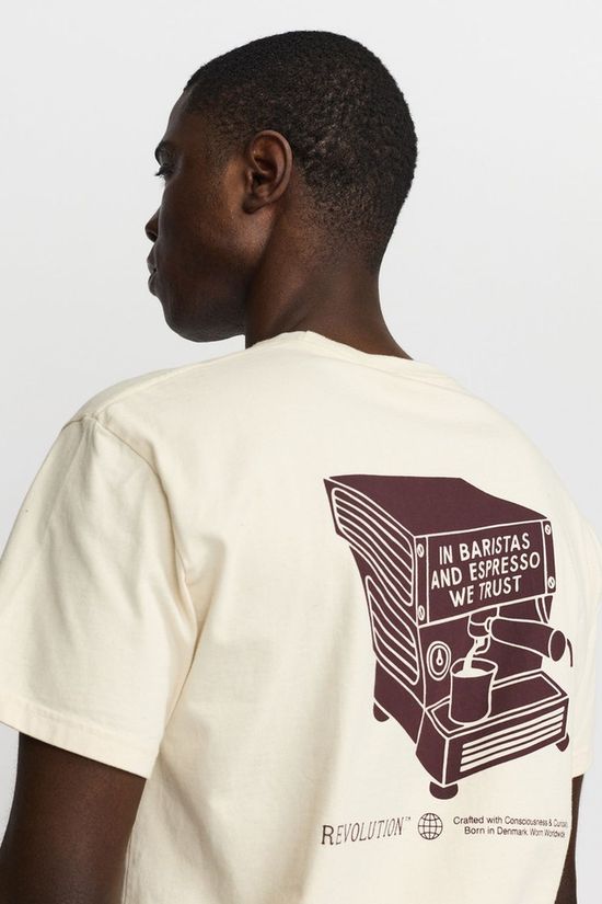 Revolution T-Shirt 1464 Ess Offwhite