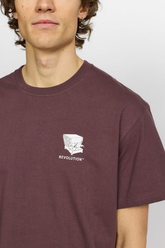 Revolution T-Shirt 1464 Tru Dustpurple