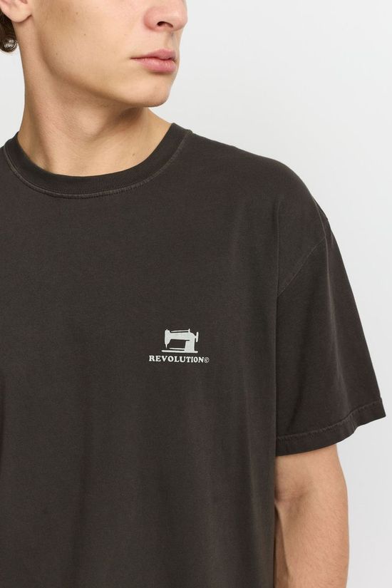 Revolution T-Shirt 1465 Vin Black