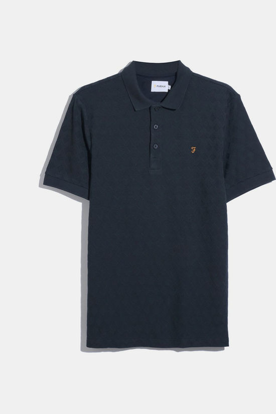 Farah Polo Horace Gold F True Navy Sp
