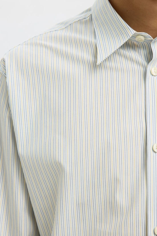 Selected Hemd Ctmben Stripe Cashmere Blue