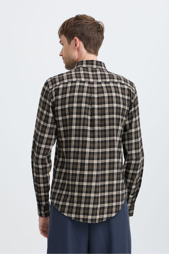Casual Friday Hemd Cfjose 0159 Shirt Charcoal Melange