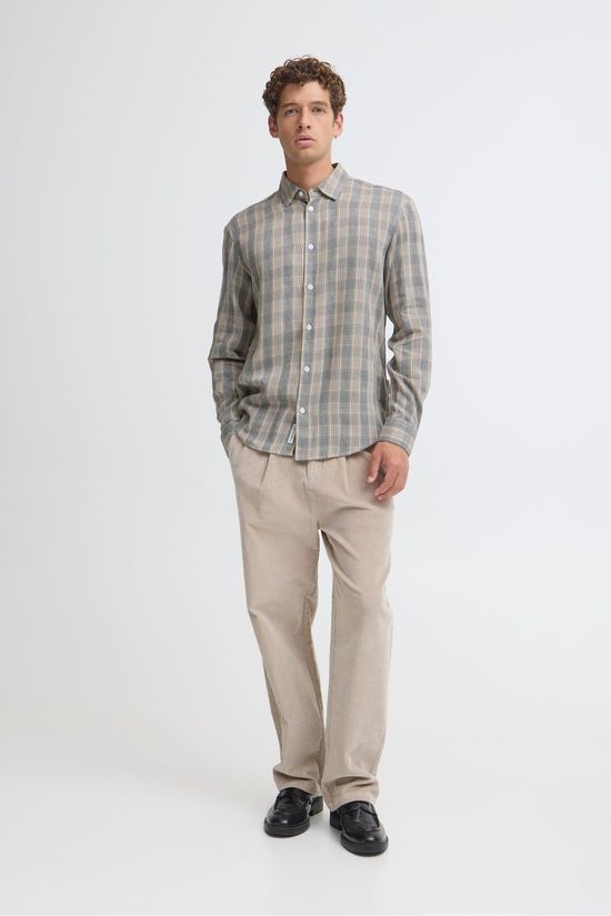 Casual Friday Hemd Cfalvar Checked Shirt Monument Mélange Check
