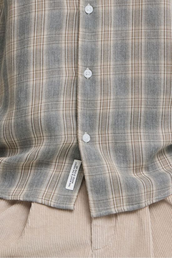 Casual Friday Hemd Cfalvar Checked Shirt Monument Mélange Check