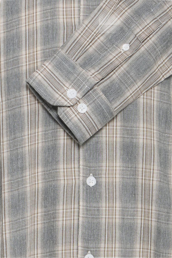 Casual Friday Hemd Cfalvar Checked Shirt Monument Mélange Check