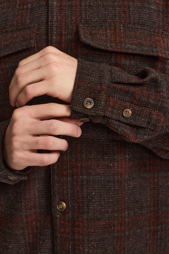 Revolution Overhemd 3282 Darkred