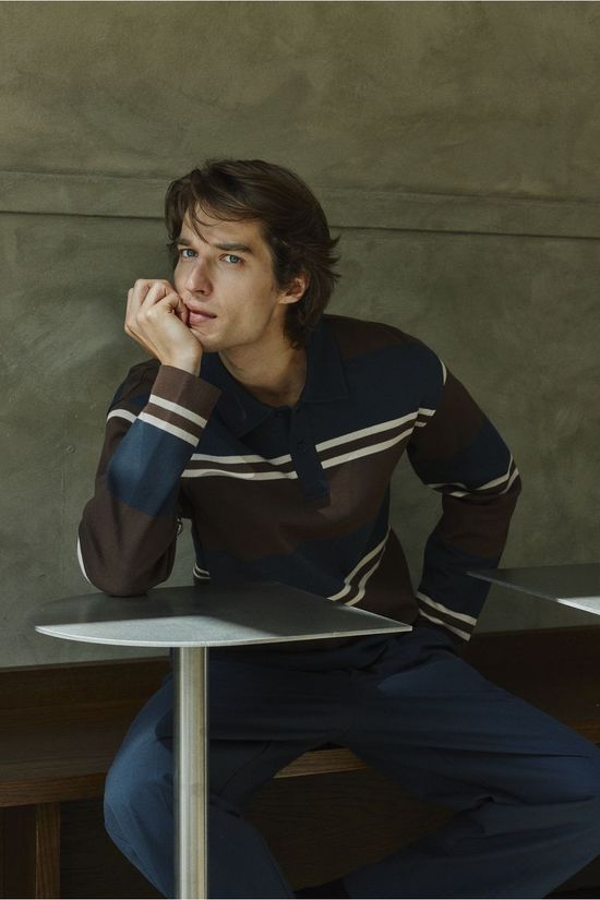 Casual Friday Trui Cfasmus Sweat Dark Navy