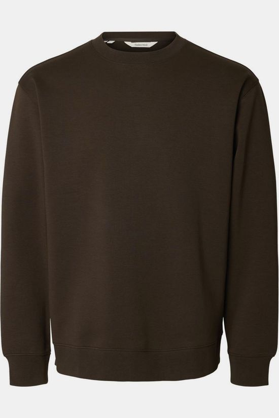 Selected Trui Slhtom Soft Crew Neck Sweat  Delicioso