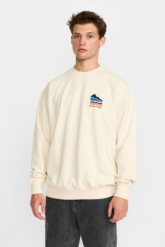 Revolution Trui 2812 Ter Offwhite-Melange