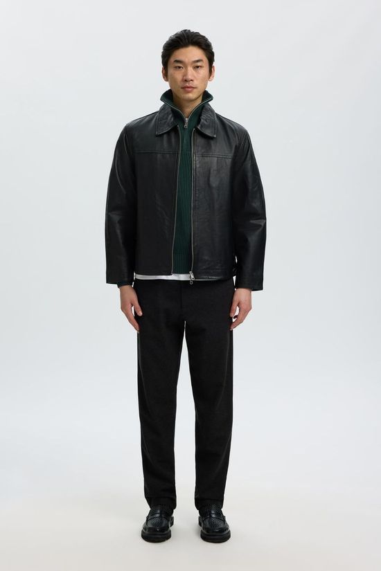 Selected Trui Slmdry Half Zip Pine Grove