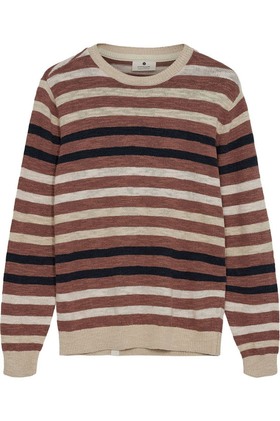 Anerkjendt Trui Sune Stripe Cognac