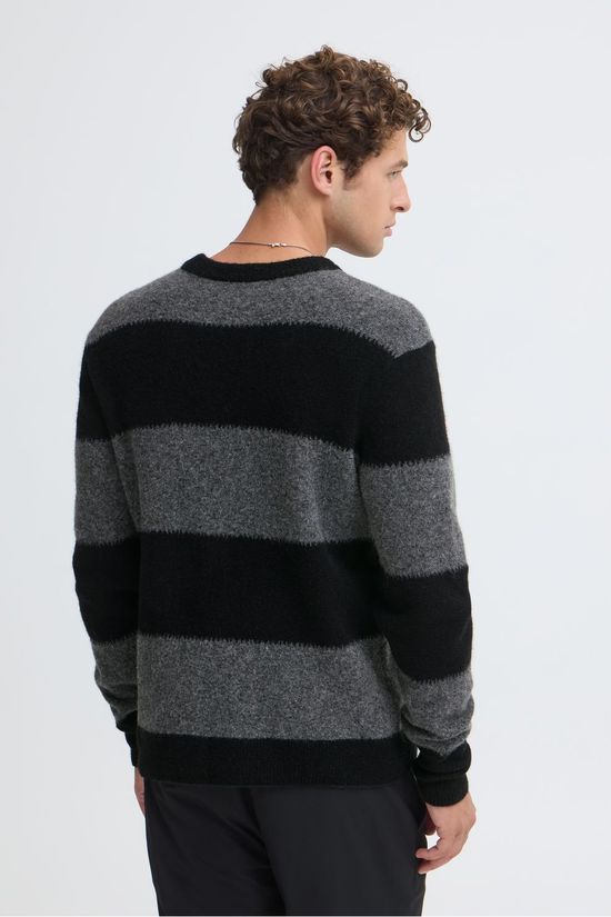 Casual Friday Trui Cfasgar Knit Charcoal Grey Melange