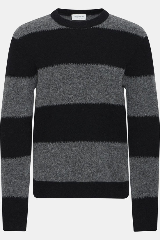 Casual Friday Trui Cfasgar Knit Charcoal Grey Melange