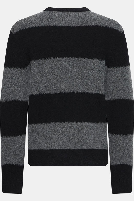 Casual Friday Trui Cfasgar Knit Charcoal Grey Melange