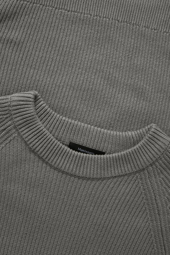 Matinique Trui Mahellson Medium Grey Melange