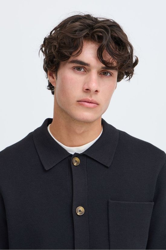 Casual Friday Cardigan Cffelipe 0231 Milano Cardgan Dark Navy