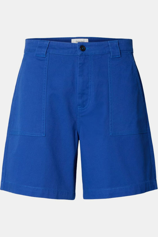 Selected Short Loose-Hotel Mazarine Blue