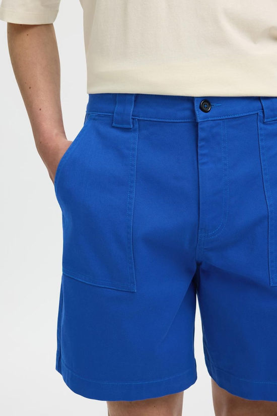 Selected Short Loose-Hotel Mazarine Blue