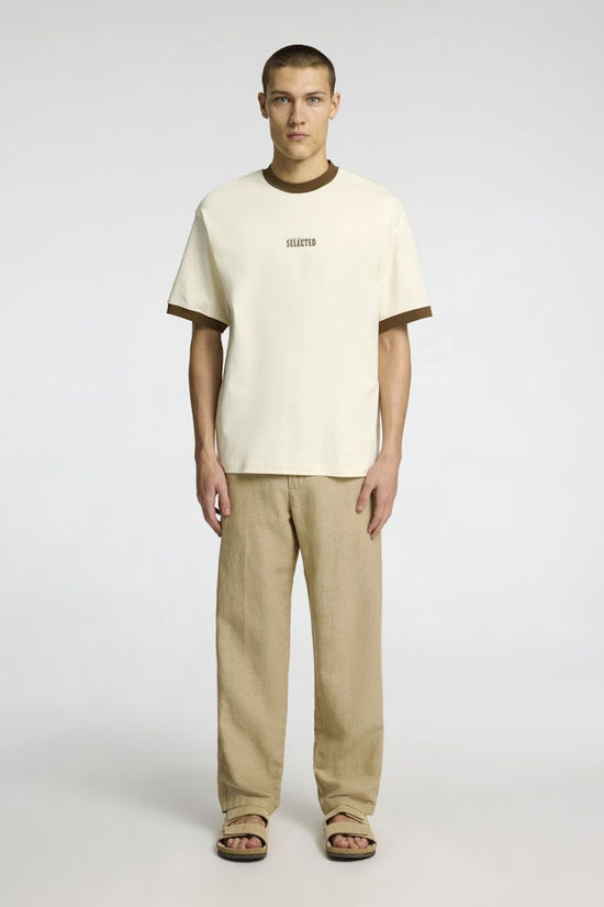 Selected Pantalon Slh220-Loose Kelp