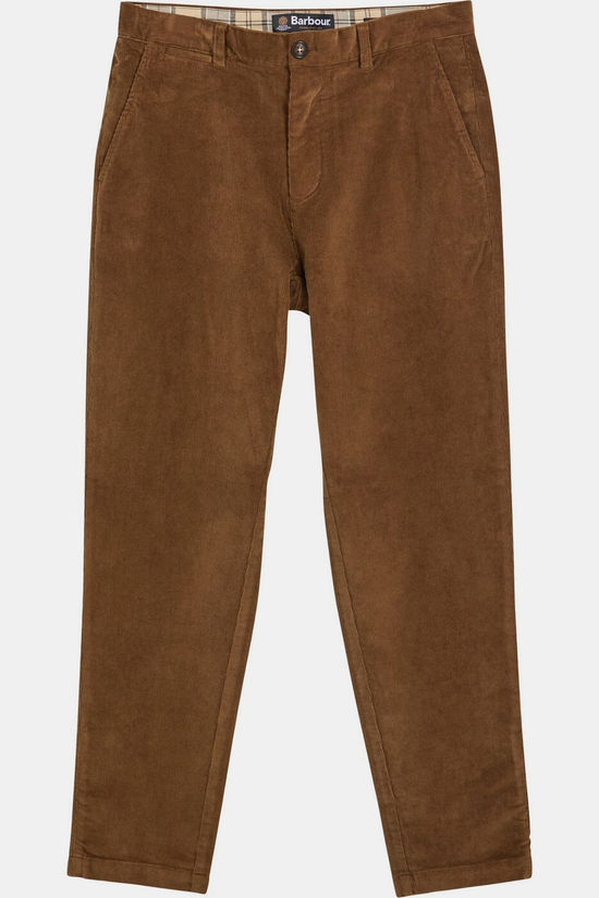 Barbour Pantalon Stretch Cord Tailored Dark Sand Rg