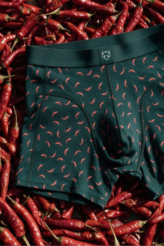 A-Dam Boxershort Boxer Brief Rik Black Green