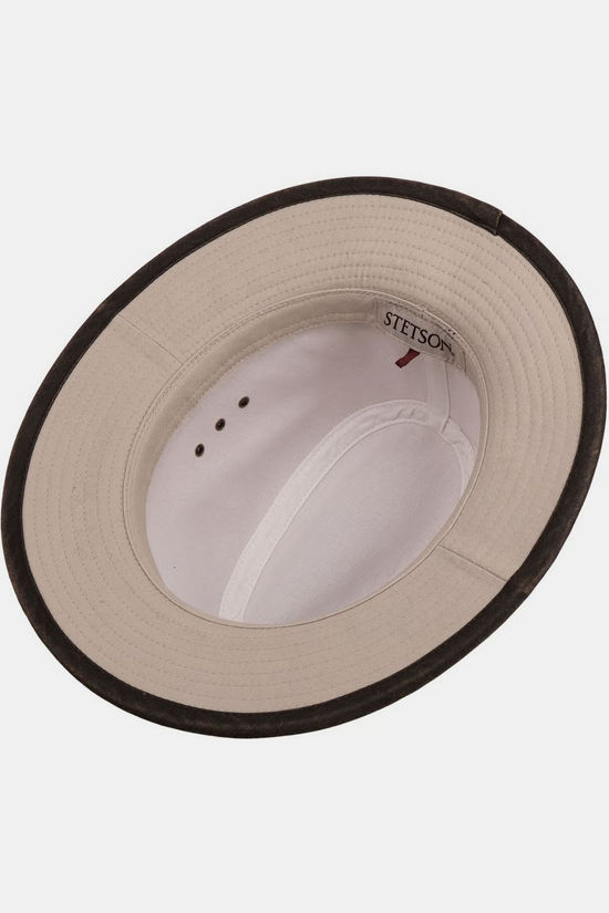 Stetson Chapeau Traveller Cotton Hat Light Beige