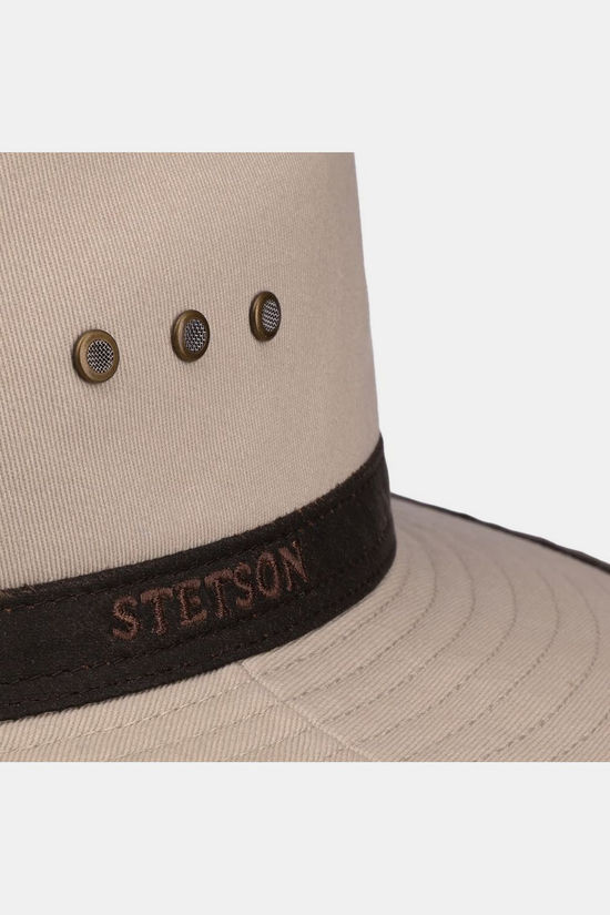 Stetson Chapeau Traveller Cotton Hat Light Beige