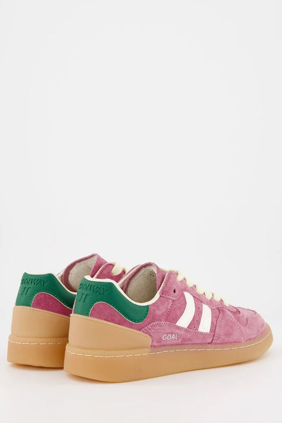 Coolway Sneakers Goal mid pink/green